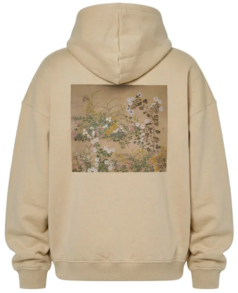 Bluza oversize Ważne rośliny kwitnące jesienią Ogata Korin