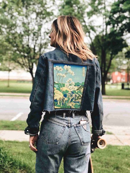 Ekran Wzgórze Goten w Shinagawa nad Tokaido Katsushika Hokusai