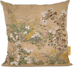 Poduszka Ważne rośliny kwitnące jesienią Ogata Korin