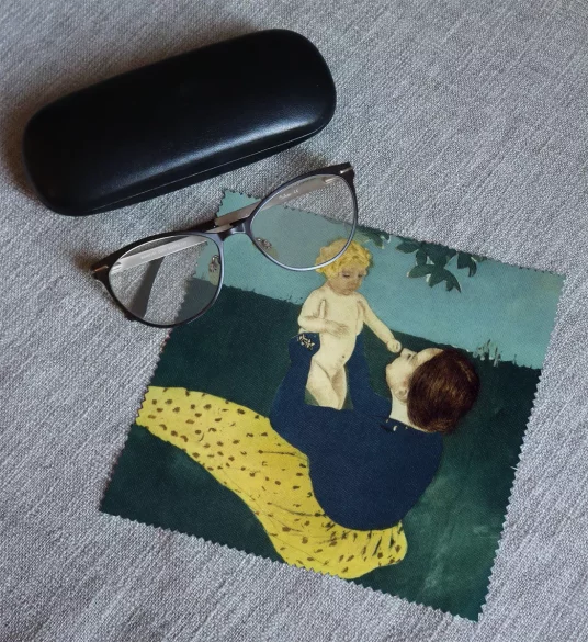 Ściereczka do okularów Pod kasztanowcem Mary Cassatt