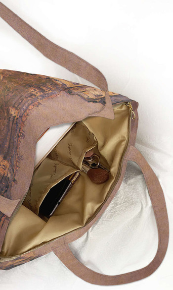 Torba na ramię shopper Balkon w Paryżu Gustave Caillebotte