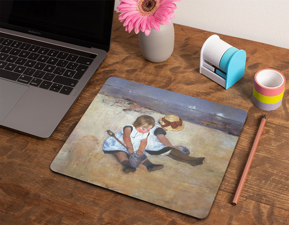 Podkładka Dziewczynki bawiące się na plaży Mary Cassatt 36x29cm