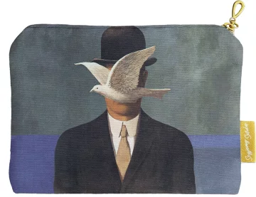 Kosmetyczka mini Mężczyzna w meloniku René Magritte