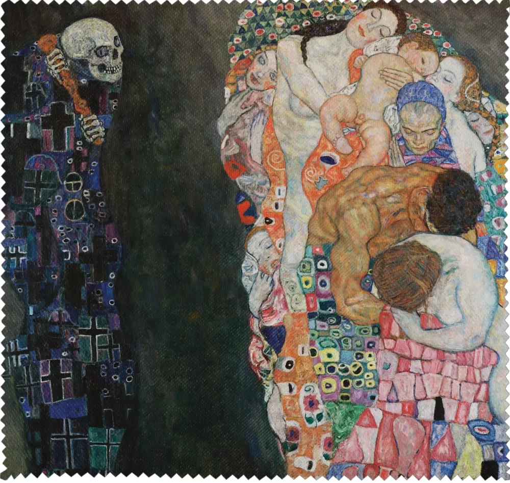 Ściereczka do okularów Śmierć i życie Gustav Klimt