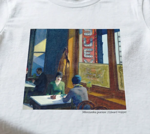 Bluzka damska Mieszanka potraw Edward Hopper