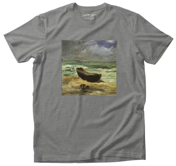 Koszulka z naszywką Marée montante Édouard Manet