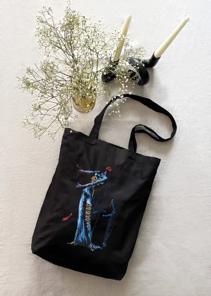 Torba bawełniana Płonąca żyrafa Salvador Dali