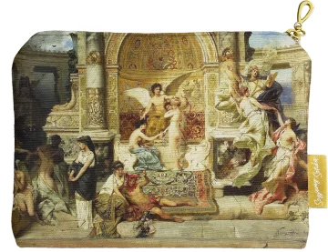 Kosmetyczka mini Kurtyna teatru Juliusza Słowackiego w Krakowie Henryk Siemiradzki