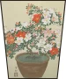 Ekran Azalia w doniczce Ohara Koson