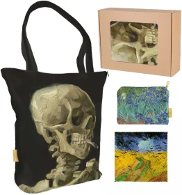 Zestaw prezentowy Vincent Van Gogh Torba + Kosmetyczka + Ściereczka