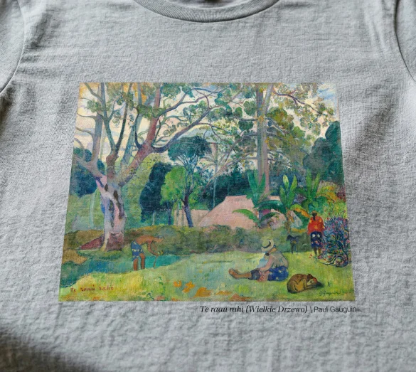Bluzka damska Te raau rahi (Wielkie Drzewo) Paul Gauguin