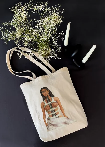 Torba bawełniana Strzaskana kolumna Frida Kahlo