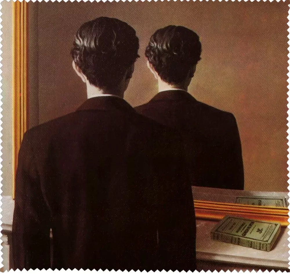Ściereczka do okularów Nie reprodukować René Magritte