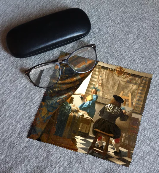 Ściereczka do okularów Alegoria Malarstwa Jan Vermeer