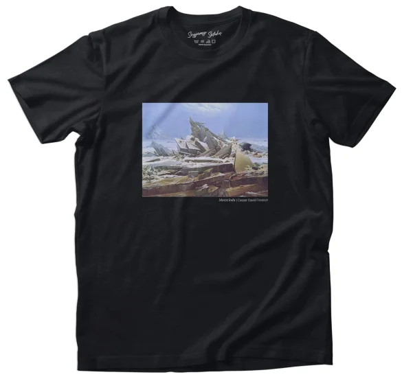 Koszulka z nadrukiem Morze lodu Caspar David Friedrich