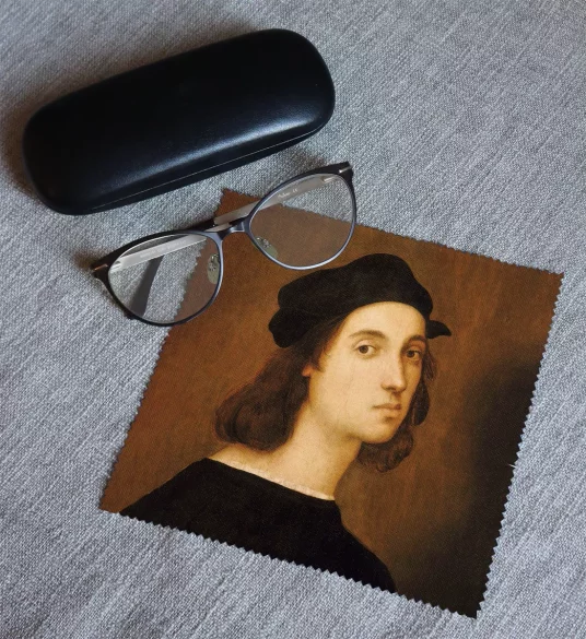 Ściereczka do okularów Autoportret Rafael Santi