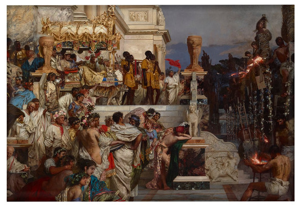 Magnes Pochodnie Nerona Henryk Siemiradzki