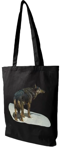 Torba bawełniana Wilk Alfred Wierusz-Kowalski