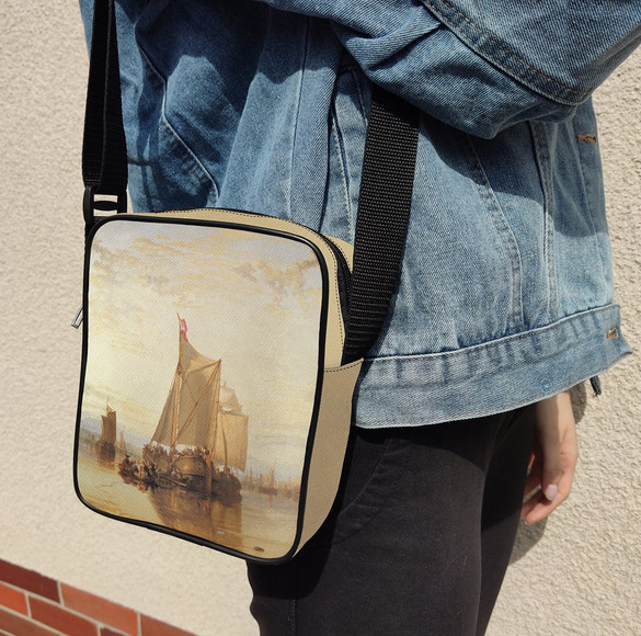 Torba listonoszka Statek pasażerski Dort z Rotterdamu bez wiatru William Turner