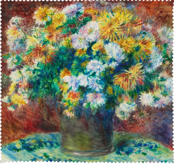 Ściereczka do okularów Chryzantemy Pierre-Auguste Renoir
