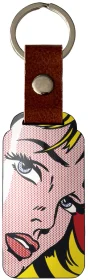 Brelok Girl with Hair Ribbon Roy Lichtenstein