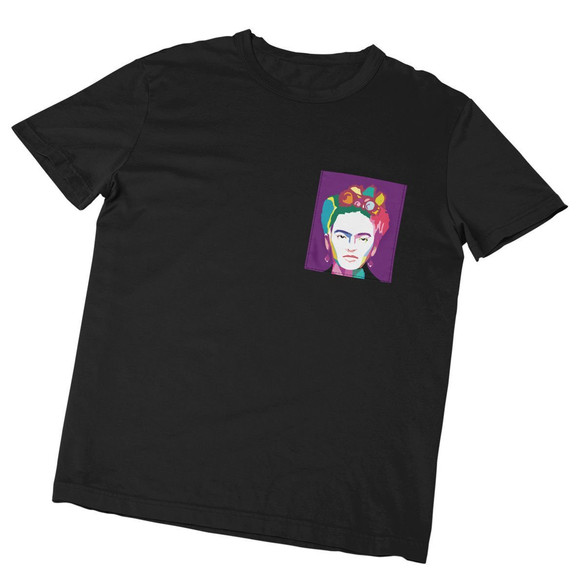 Koszulka z kieszonką FRIDA KAHLO 2
