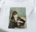 Koszulka z nadrukiem Portret Berthe Morisot z wachlarzem Édouard Manet