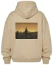 Bluza oversize Kobieta na tle zachodzącego słońca Caspar David Friedrich