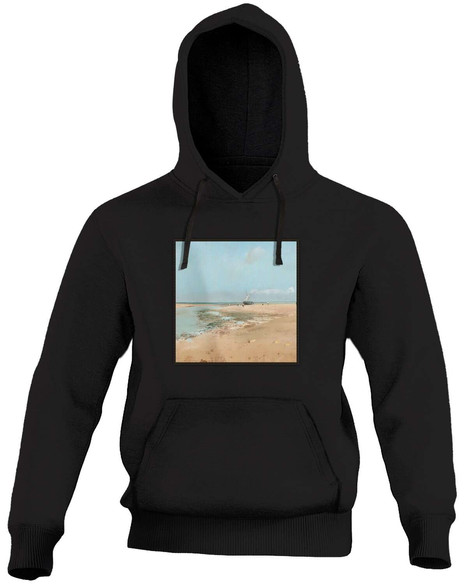 Bluza z naszywką Plaża podczas odpływu (ujście rzeki) Edgar Degas