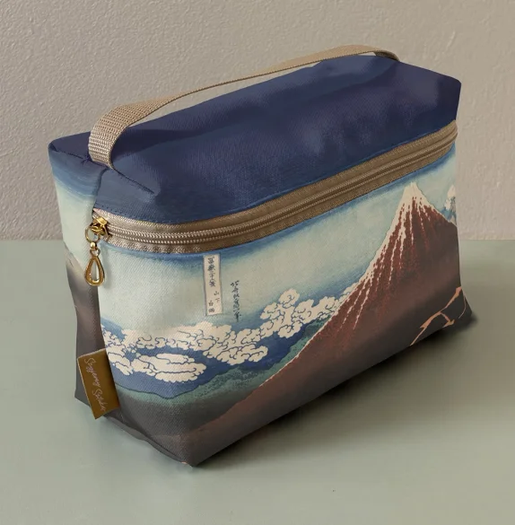 Kosmetyczka kuferek Ulewa pod szczytem Katsushika Hokusai