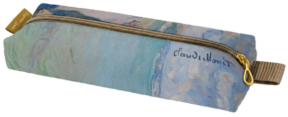 Piórnik szkolny prostokątny Plaża w Pourville Claude Monet