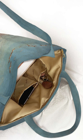 Torba na ramię shopper Bociany Józef Chełmoński