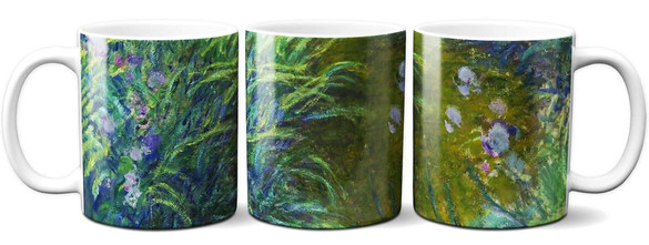 Kubek Irysy Claude Monet