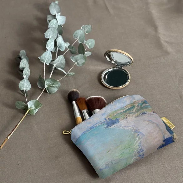 Kosmetyczka mini Plaża w Pourville Claude Monet