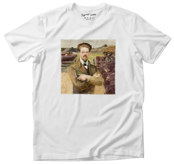 Koszulka z naszywką Portret Władysława Reymonta Jacek Malczewski