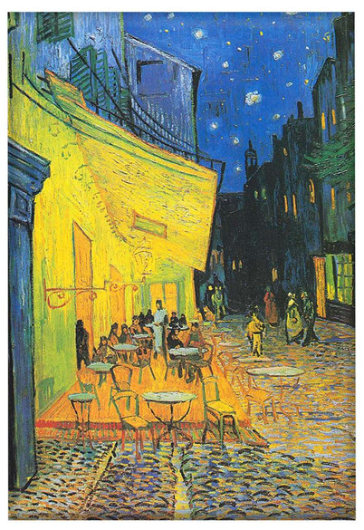 Magnes  Taras kawiarni w nocy Vincent Van Gogh