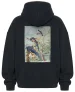 Bluza oversize A pair of magpie jays James Audubon
