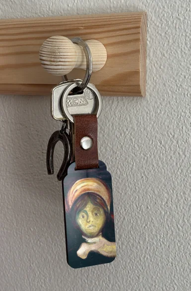 Brelok Anxiety (Lęk) Edvard Munch