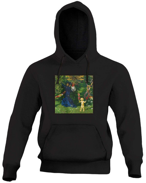 Bluza z naszywką Dziwny ogród Józef Mehoffer