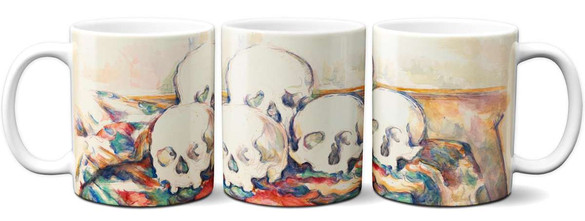 Kubek Trzy czaszki Paul Cezanne