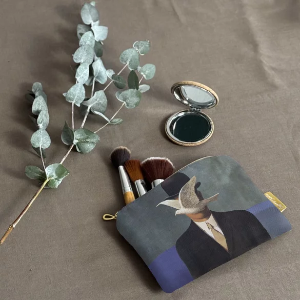 Kosmetyczka mini Mężczyzna w meloniku René Magritte