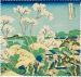 Ściereczka do okularów Wzgórze Goten w Shinagawa nad Tokaido Katsushika Hokusai