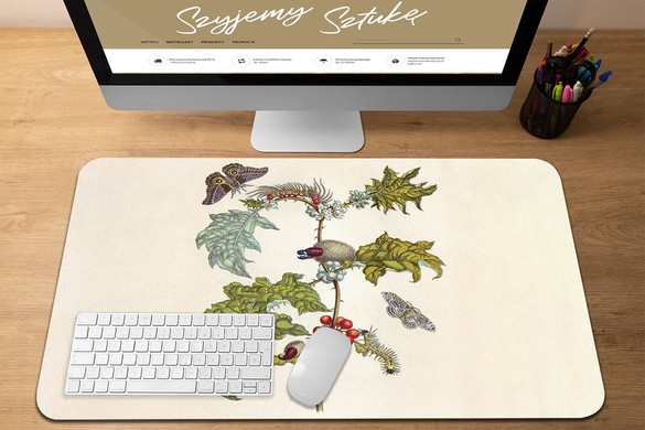 Podkładka Metamorfoza owadów Surinamensium Maria Sibylla Merian 60x40cm