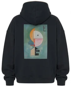 Bluza oversize Do góry Wassily Kandinsky