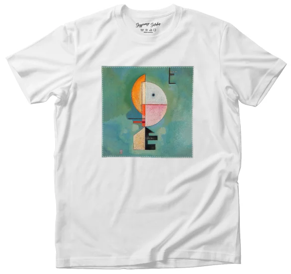 Koszulka z naszywką Do góry Wassily Kandinsky