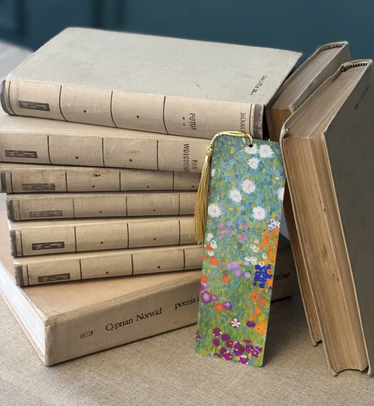 Zakładka do książki Flower garden Gustav Klimt