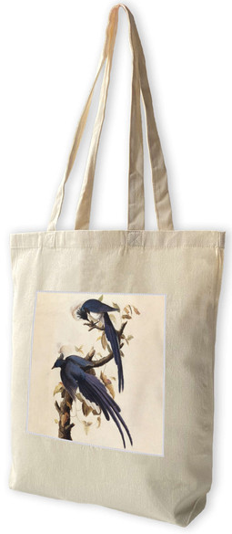Torba z naszywką Magpie Jay James Audubon