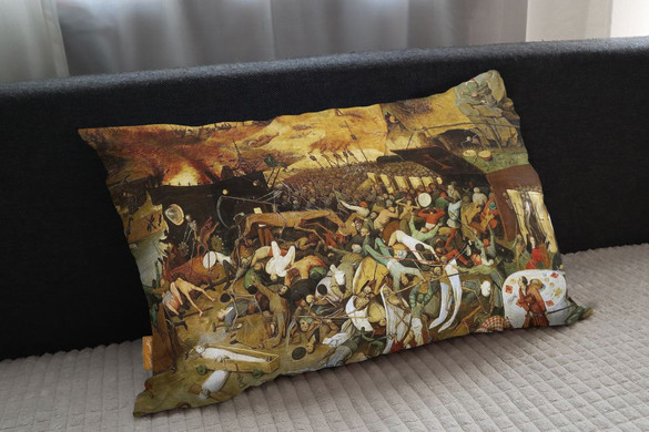 Poduszka Triumf śmierci Pieter Bruegel starszy