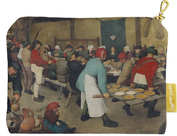Kosmetyczka mini Chłopskie wesele Pieter Bruegel starszy