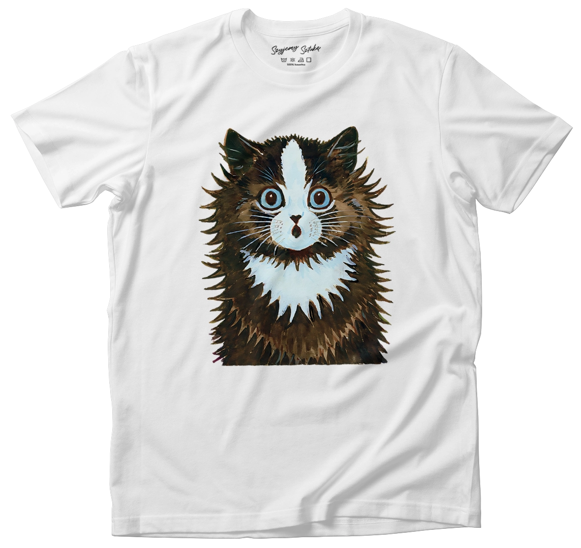 Koszulka ze sztuką Szyjemy Sztukę